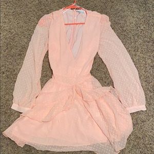 Delicate pink dress